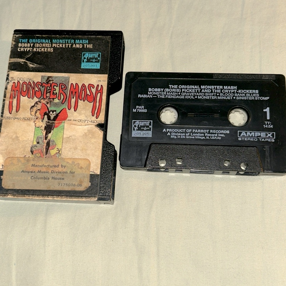 The Original Monster Mash by Bobby "Boris" Pickett Cassette Tape 1973